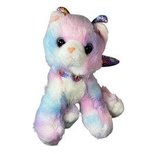 Aurora The Kittipillars and Puppillons Purple Kitty Cat 10" Butterfly Plush Rare