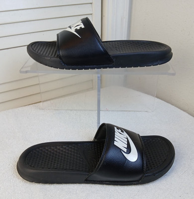 Nike Benassi JDI Men's Size 13 Slide Sandal Black,No Box,Beach,Summer,Swoosh