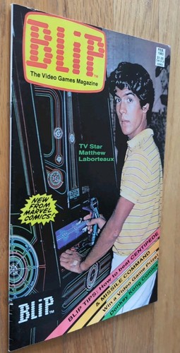 Blip 1 1983 Marvel Videogame Tie-In 1st App of Mario & Donkey Kong in Comics - Picture 2 of 5