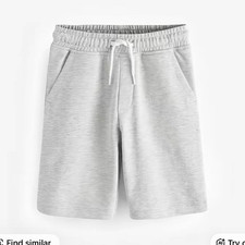 Fear Of God Essentials Gray Solid Sweat Shorts