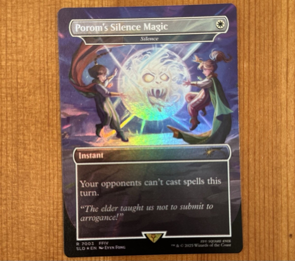 mtg secret lair Jesper foil 偏向はたき マジック Artist