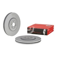 2X Brembo Bremsscheiben 395Mm InnenbelÜFtet Vorne Passend FÜR Land Rover Range