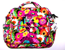 VERA BRADLEY Va Va Bloom Convertible Messenger to Backpack Baby Bag w/Pad NWT