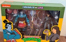 NECA Teenage Mutant Ninja Turtles Chakahachi & Lotus 2 Pack Figure Set New