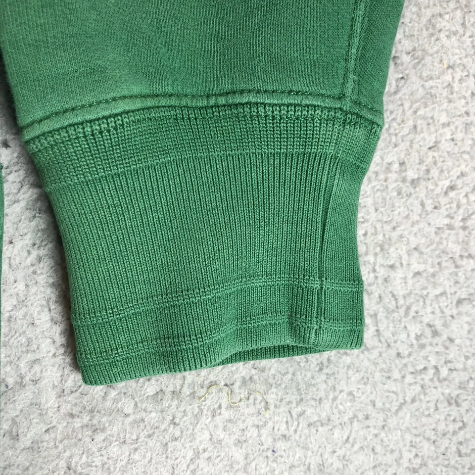 Polo Ralph Lauren Hoodie Mens L Tall Tall Green Full Zip Fleece Embroidered Pony - Image 4 of 4