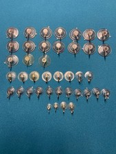 40 x WINDOW SUCTION CUPS WITH METAL HOOKS 5 diff sizes