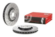 2x Bremsscheibe gelocht/innenbel. 09.B747.51 BREMBO für MERCEDES-BENZ CLS 2x Bremsscheibe gelocht/innenbel. 09.B747.51 BREMBO für MERCEDES-BENZ CLS