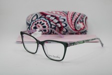 NEW VERA BRADLEY HARTLEE GREEN PINK DAISIES PETITE AUTHENTIC EYEGLASSES 50-16