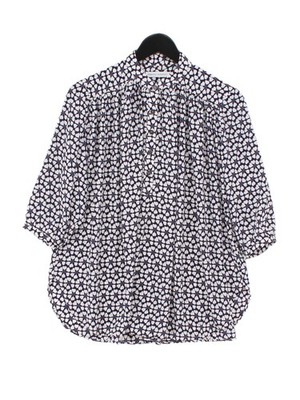 Rebecca Minkoff Damen Bluse XS Blau 100% Polyester Basic