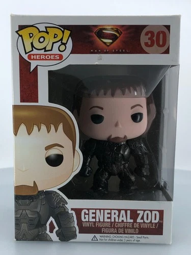 Funko POP! Heroes DC Comics Superman: Man of Steel General Zod #30 DAMAGED BOX