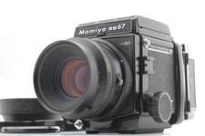 W/ Hood [N.MINT]Mamiya RB67 Pro SD + K/L 127mm f3.5 L Lens 120 Back From JAPAN