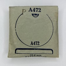 GS P A472 Watch Crystal 32.6 mm - NOS Replacement Acrylic