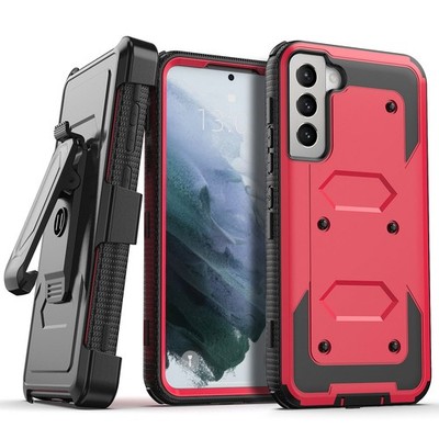 For Samsung Galaxy S21+ Plus 5G Case Shockproof + Belt Clip Holster Phone Cover
