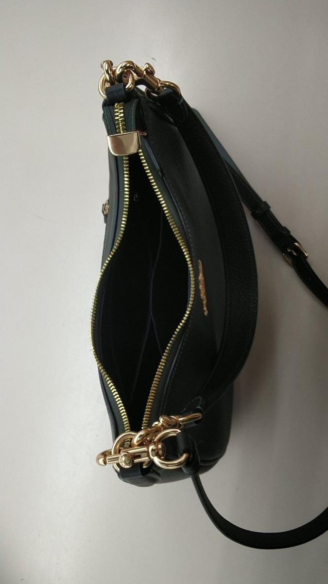 Coach Bag Terihobo Shoulder Bag Model No. CJ517 Dark Green Coach Bag Terihobo Shoulder Bag Model No. CJ517 Dark Green