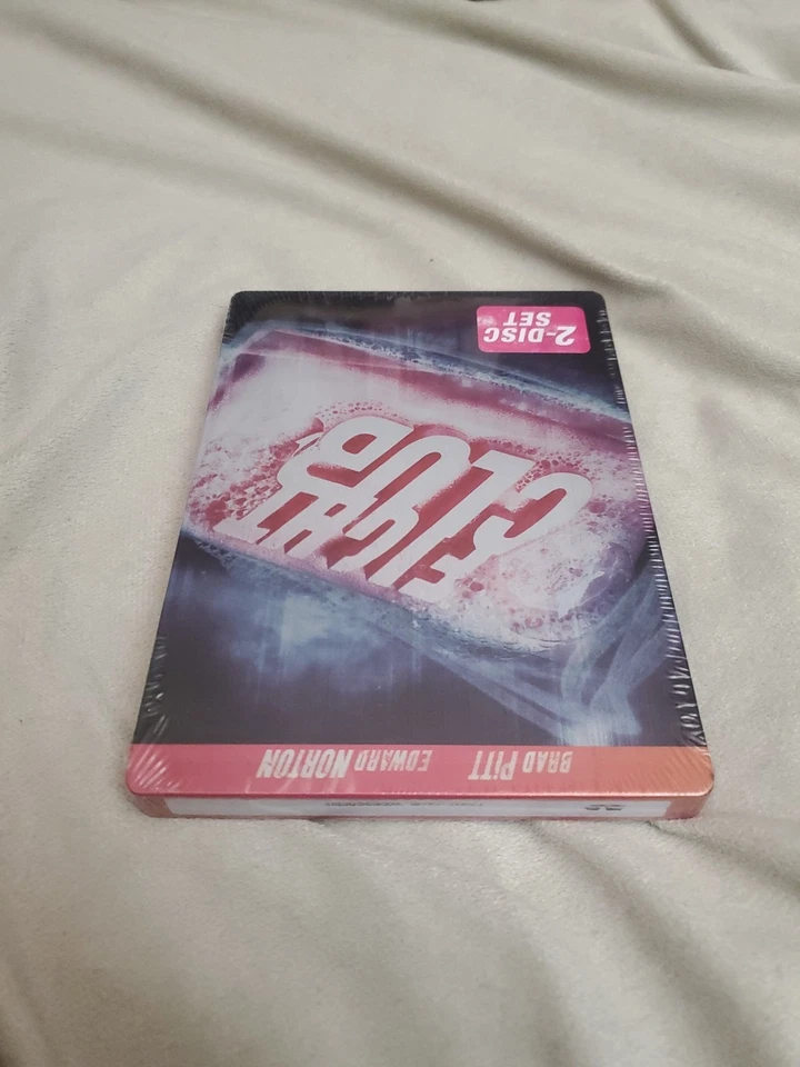 Fight Club Steelbook - DVD - Brad Pitt / 2-Disc - New / OOP - Image 4 of 4