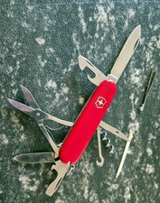 **Taschenmesser, Victorinox, Officier Suisse, Schweizer Messer, 10 Teile ***