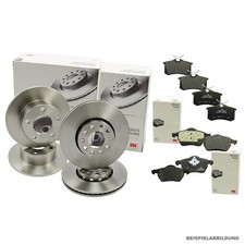 NK Bremsscheiben + Beläge vorne + hinten für AUDI A3 für VW Polo 9N Golf 4 Bora