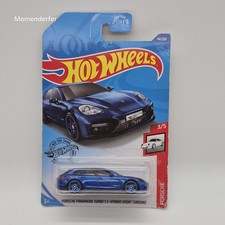 2020 Hot Wheels Porsche Panamera Turbo S E-Hybrid Sport Turismo Blue 44/250