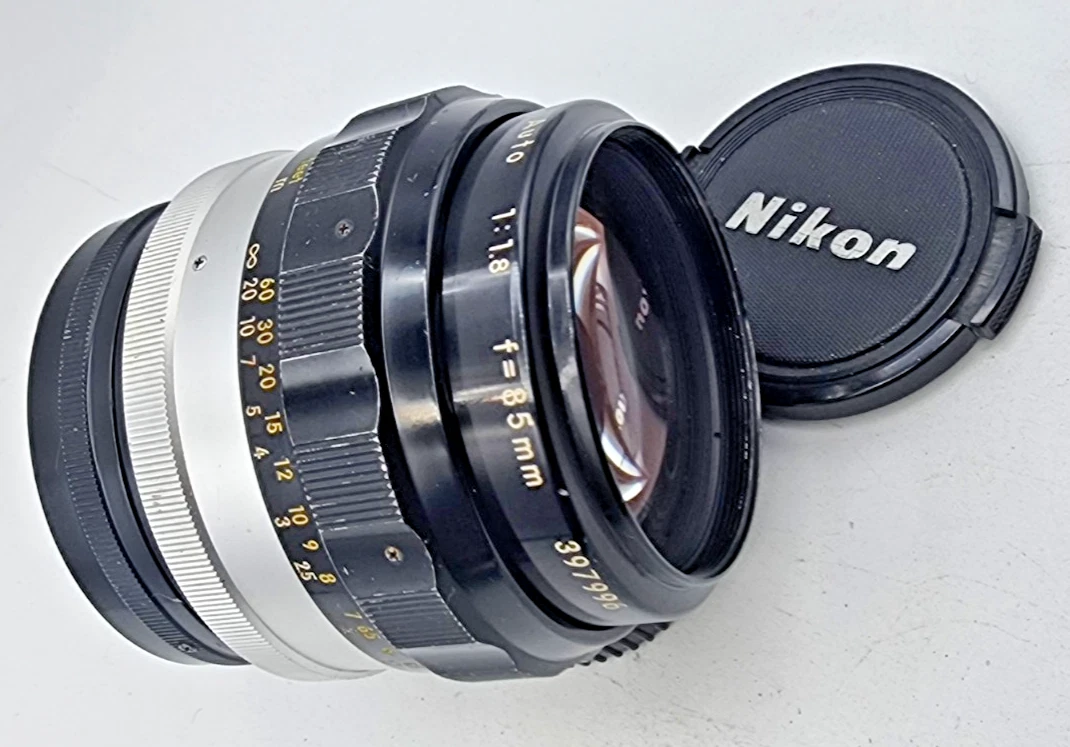 Nikon F f/1.8 Camera Lenses 85mm Focal for sale | eBay