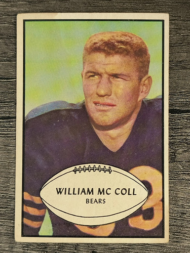 Bill McColl #12 1953 Bowman card