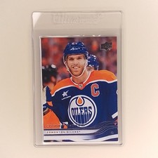 Upper Deck Connor McDavid Edmonton Oilers NHL Ice Hockey Card