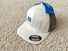 Columbia PFG Fish Flag Mesh Flexfit Cap XXL