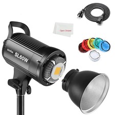 Godox SL-60 LED Video Light 5600K LCD Display Remote Control Daylight-Balanced 