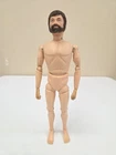 GI Joe 12" Acton Figure Dark Brown Life Like Hair & Beard Hasbro 1970-1976