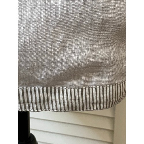 Abito donna Roller Rabbit Emiko taglia small grigio pietra 100% lino - Foto 6 di 9