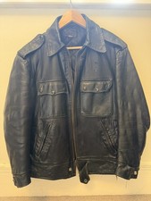 1960's Russel Unifrom Co Leather Jacket [NYC Police jacket]