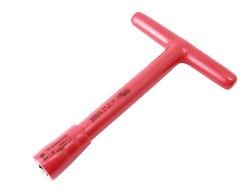 Insulated Electrician VDE 6PT Socket T Handle Nut Driver Option 7-19mm - Picture 3 of 4