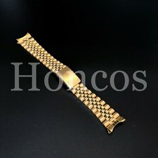 20MM JUBILEE WATCH BAND BRACELET HEAVY STAINLESS STEEL FITS FOR ROLEX GOLD