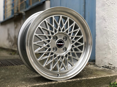 4x neu BORBET B 7x17 4x100 ET25 Retro Felgen BMW 3 E30 VW GOLF