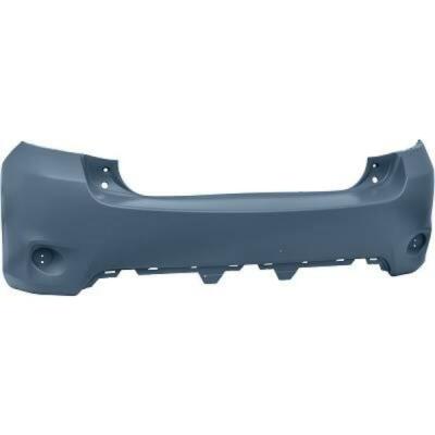 Stoßstange hinten passend für Toyota Auris Baujahr 10-12 ohne PDC neu
