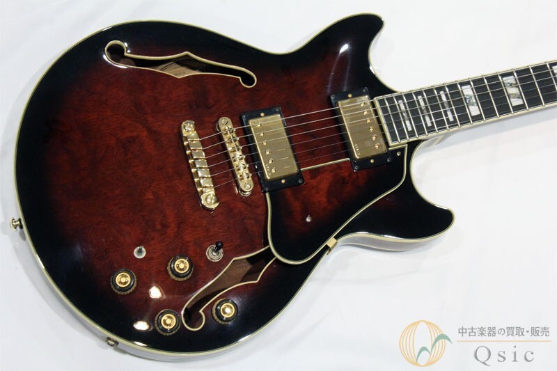 アイバニーズ　セミアコAM153 Ibanez AM153-DBS-12-01 w/hard case USED | eBay