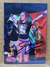 Shanna Autograph 2018 Stardom Collection #162 SP AEW Portuguese Perfect Athlete