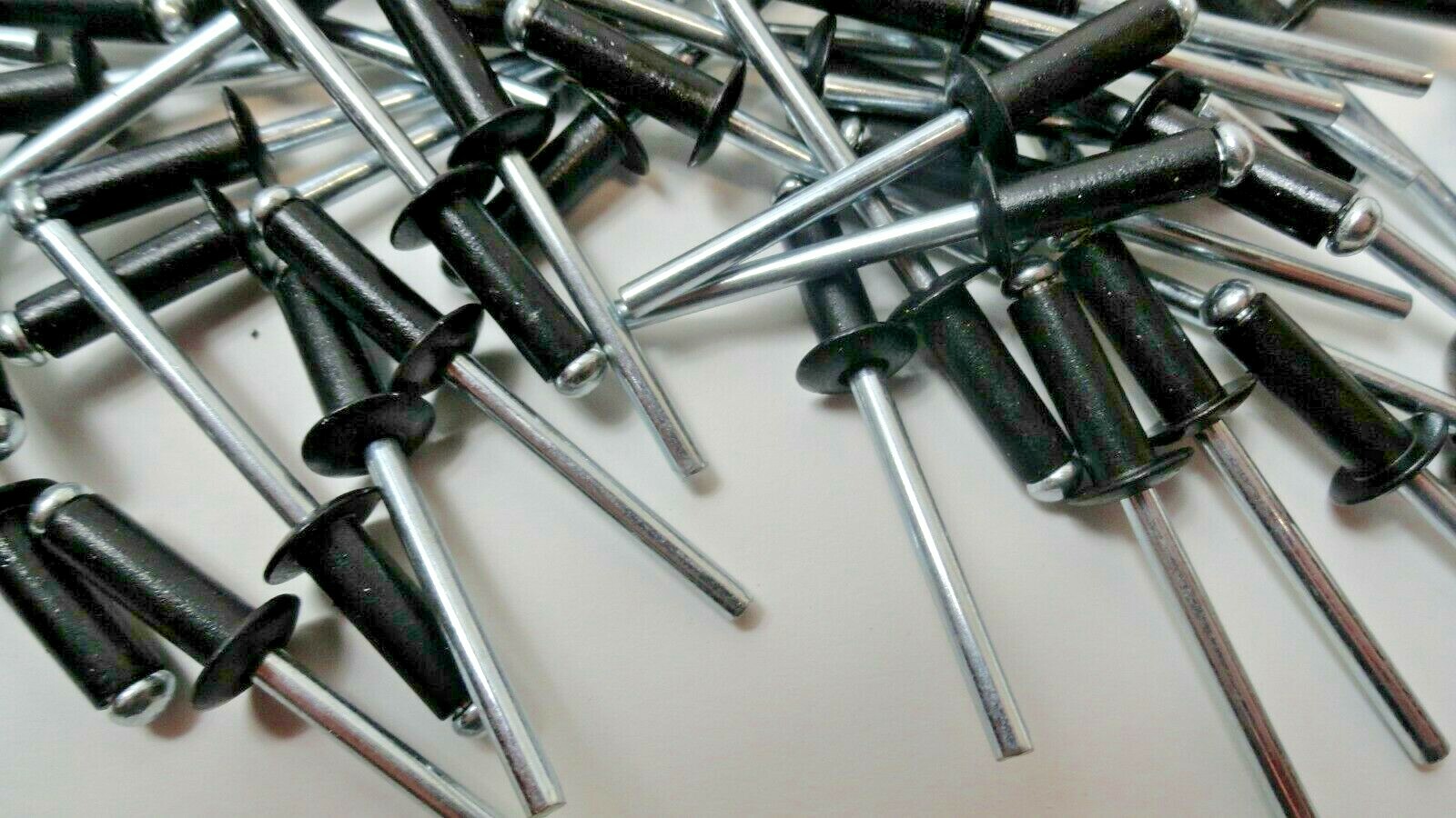 Smallest Pop Rivets Small Head Black Rivets Pop Rivet 250 qty 3/16