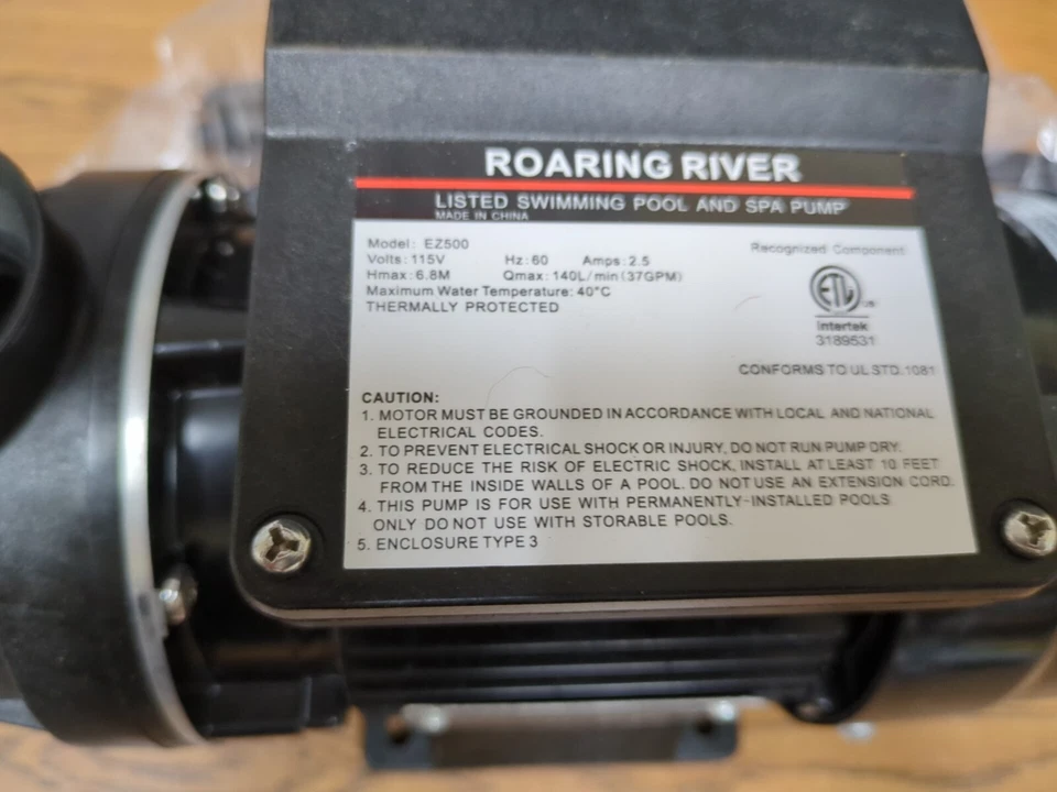 Blue Wave Tidal Wave Above-Ground Pool Pump NE6145B - Image 4 of 4