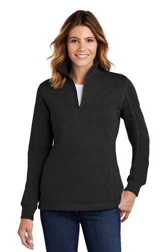 Sport-Tek Ladies 1/4-Zip Sweatshirt. LST253 - Bild 8 von 25