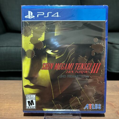 Shin Megami Tensei III Nocturne HD Remaster Sony PlayStation 4 Sigillato Importazione USA - Foto 1 di 14
