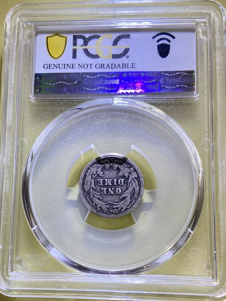 1913-S Barber Dime 10c PCGS G - Nice Graded Coin - Key date - Image 2 of 4