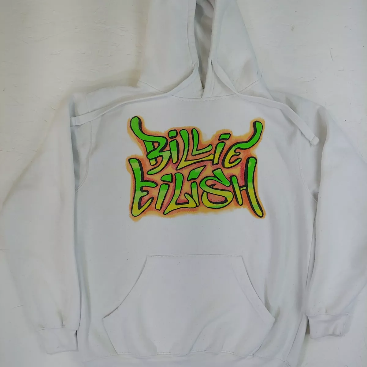 Graffiti hoodie billie eilish cheap