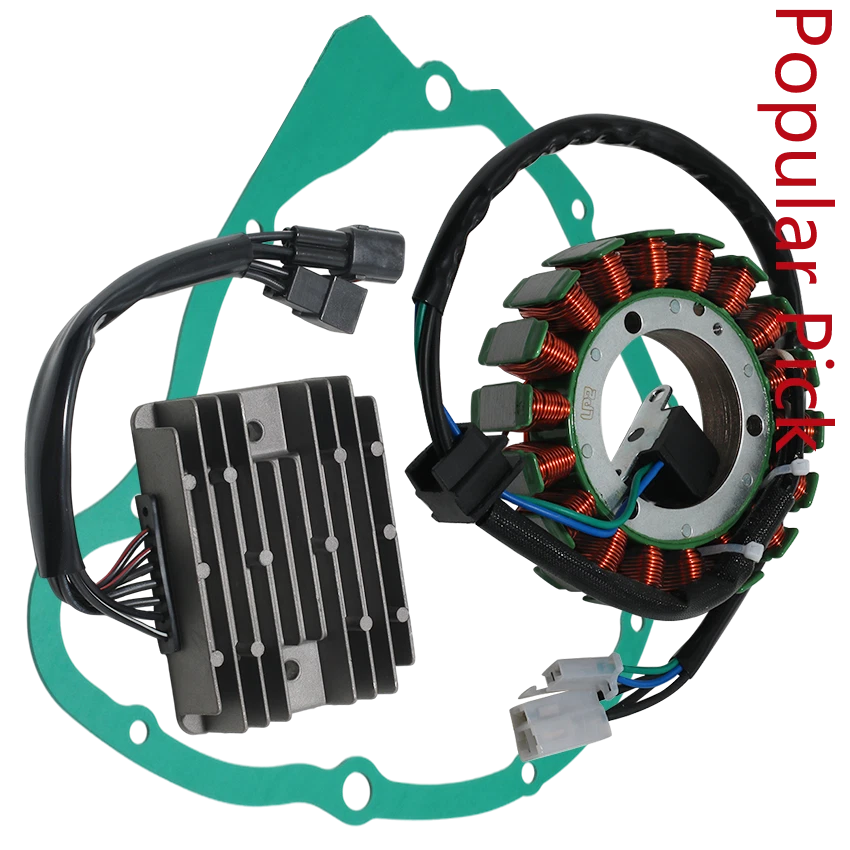 Estator + Regulador Rectificador + Junta para Suzuki Boulevard C90 C1500 C90T 2005-2009 Foto 2 de 4