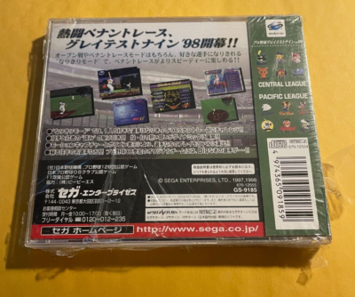 Greatest Nine 98 Baseball [JAPAN IMPORT] Sega Saturn - SEALED with