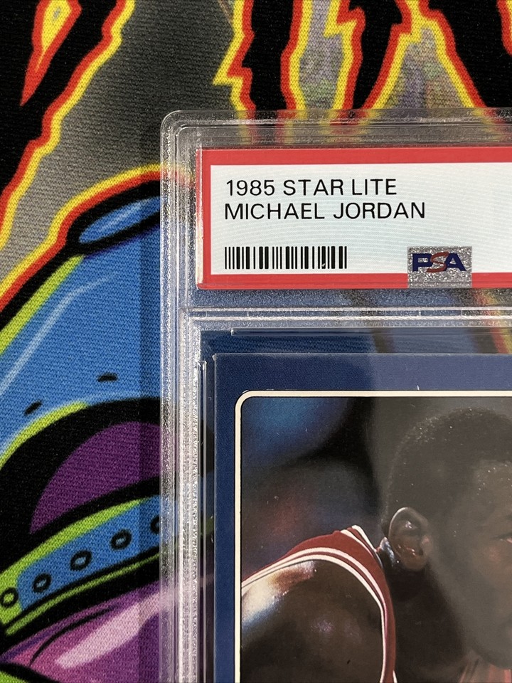 1985 Star Lite 4 Michael Jordan Rookie RC PSA 6 EXMT East AllStar eBay