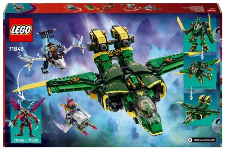 Lego Ninjago 71845 Lloyd’s Jet Mech 1112 peças kit de construção de brinquedos - Imagem 2 de 4