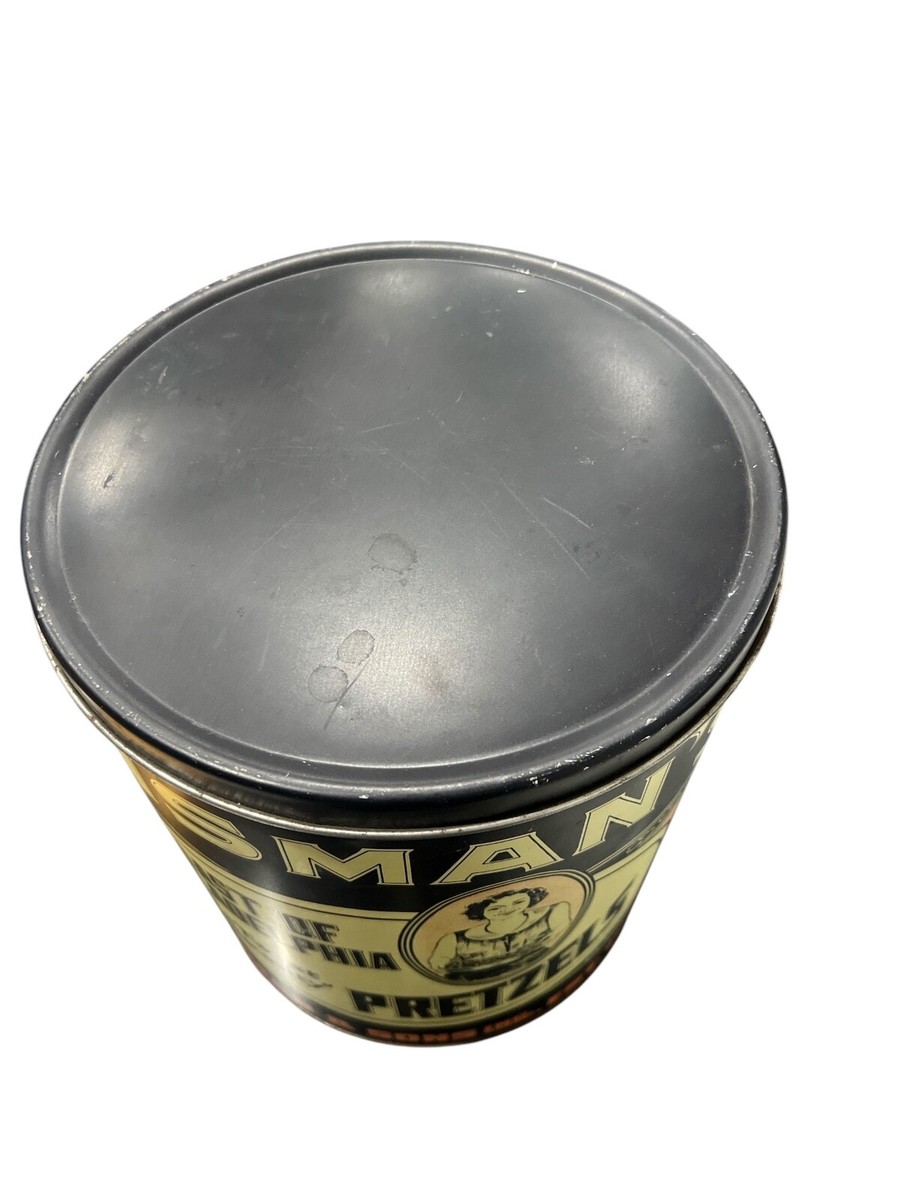 Vintage Reismans & Sons Inc Pretzel Tin 12