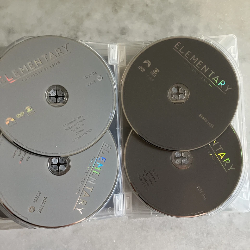 Elementary: Complete Seasons 1-3 DVD 2012-2014, Lucy Liu, Jonny Lee Miller, OOP - Image 4 of 4