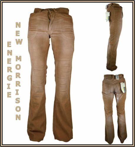Energie Pantaloni Donna Vita Alta Jeans a Zampa velluto invernali vintage 40 42 - Foto 1 di 7