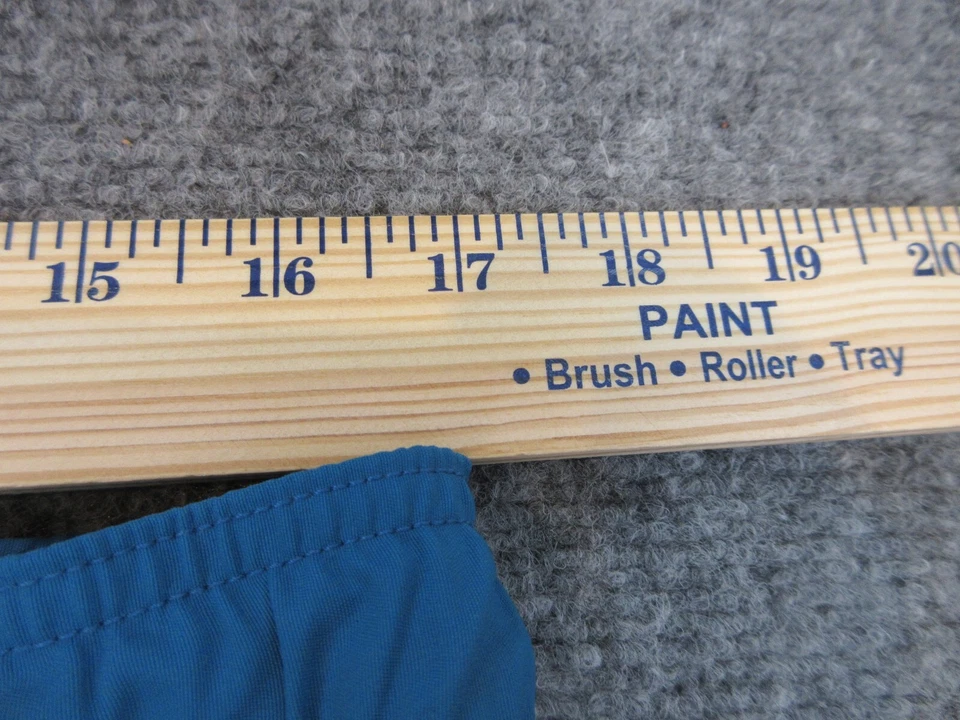 Eddie Bauer Swim Trunks Mens Large Blue Travex Drawstring Bathing Suit 34x19 - Image 4 of 4